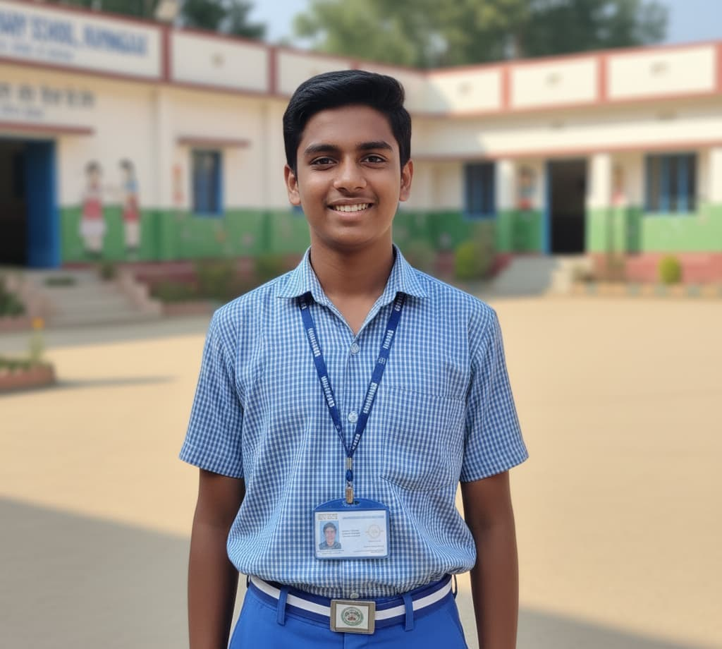 School Topper Aryan Kumar